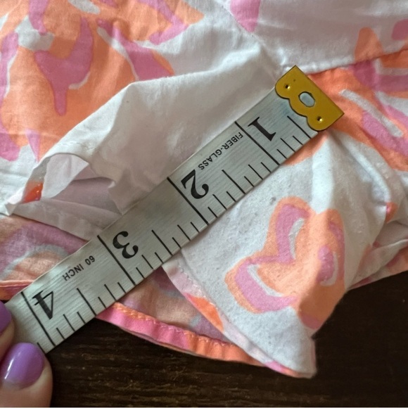 VINEYARD VINES Summer Blooms Smocked Shorts Size XL Flowy Cotton High Rise - Picture 7 of 13